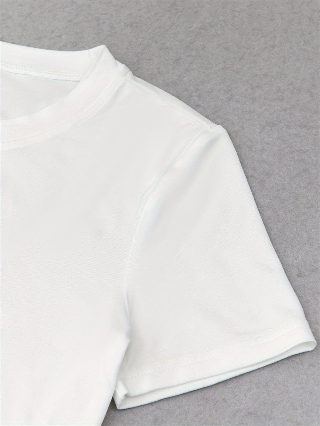 Kurzarm-T-Shirt mit verspieltem Pfotenabdruck