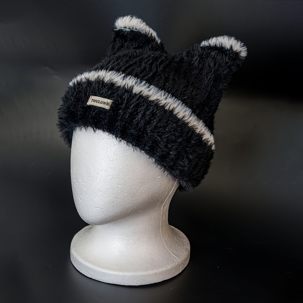 Katzenmütze mit niedlichen Ohren