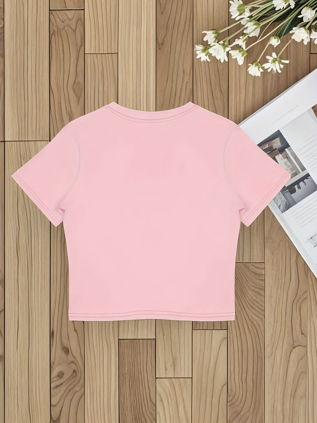 Sexy Bauchfreies T-Shirt