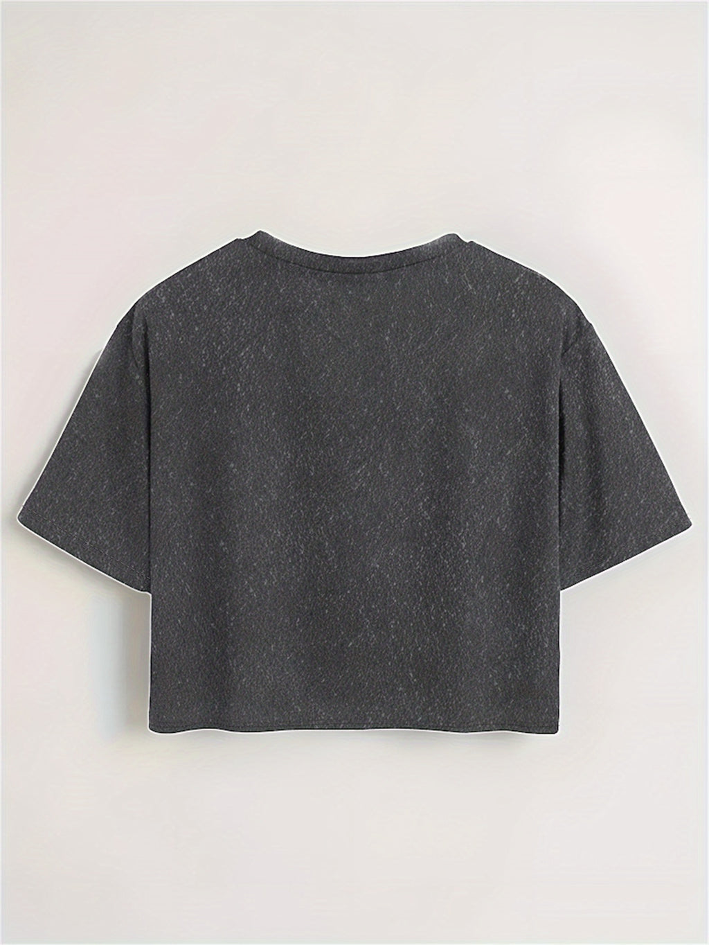 Kurzarm-T-Shirt mit verspieltem Pfotenabdruck