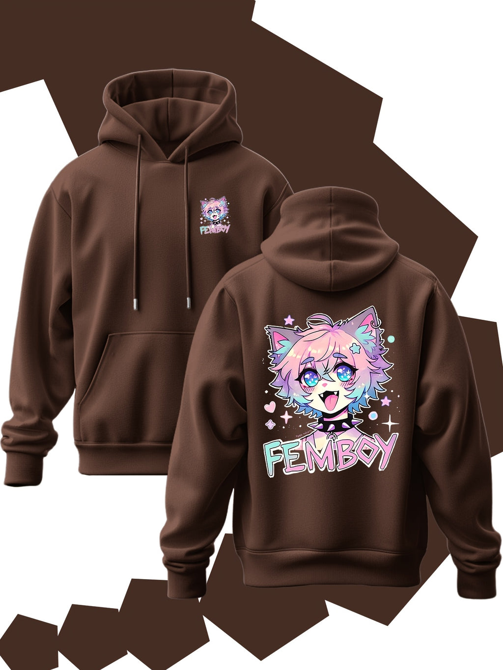 Kawaii Fox & FEMBOY Hoodie