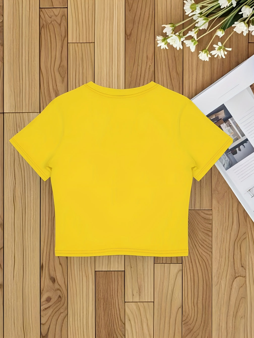 Sexy Bauchfreies T-Shirt