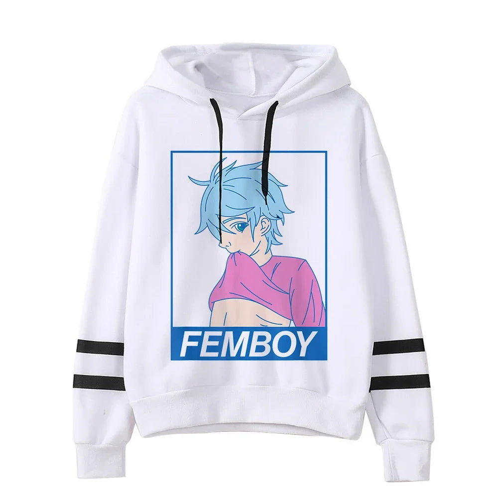 Y2k Hoodies Fashion Femboy Hooters Sweatshirt Femboys Harajuku Hoodie