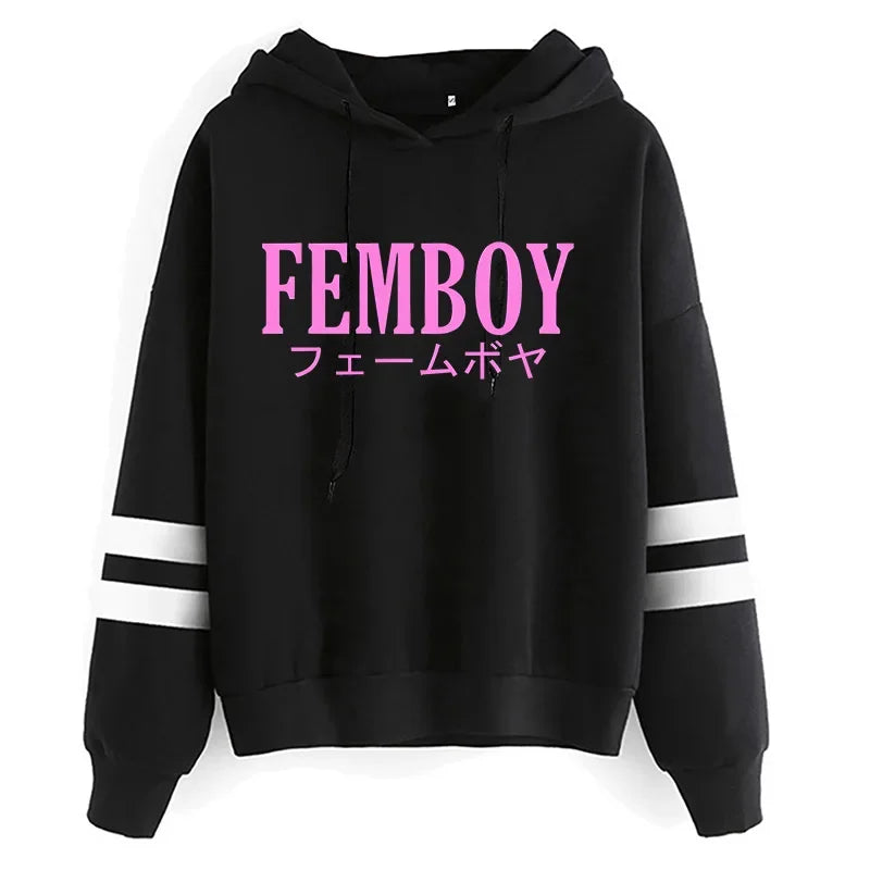 Y2k Hoodies Fashion Femboy Hooters Sweatshirt Femboys Harajuku Hoodie