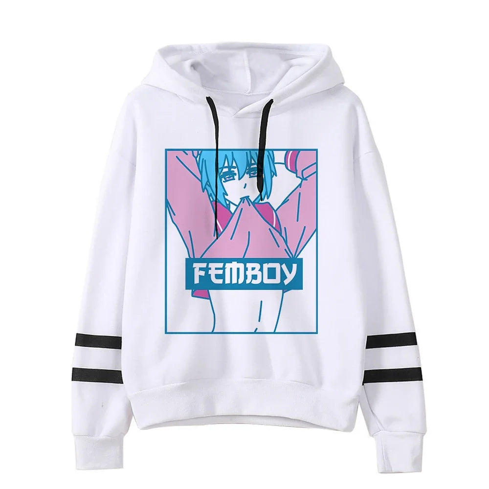 Y2k Hoodies Fashion Femboy Hooters Sweatshirt Femboys Harajuku Hoodie