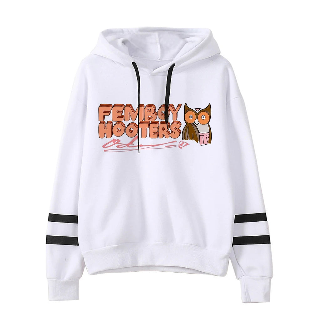 Y2k Hoodies Fashion Femboy Hooters Sweatshirt Femboys Harajuku Hoodie