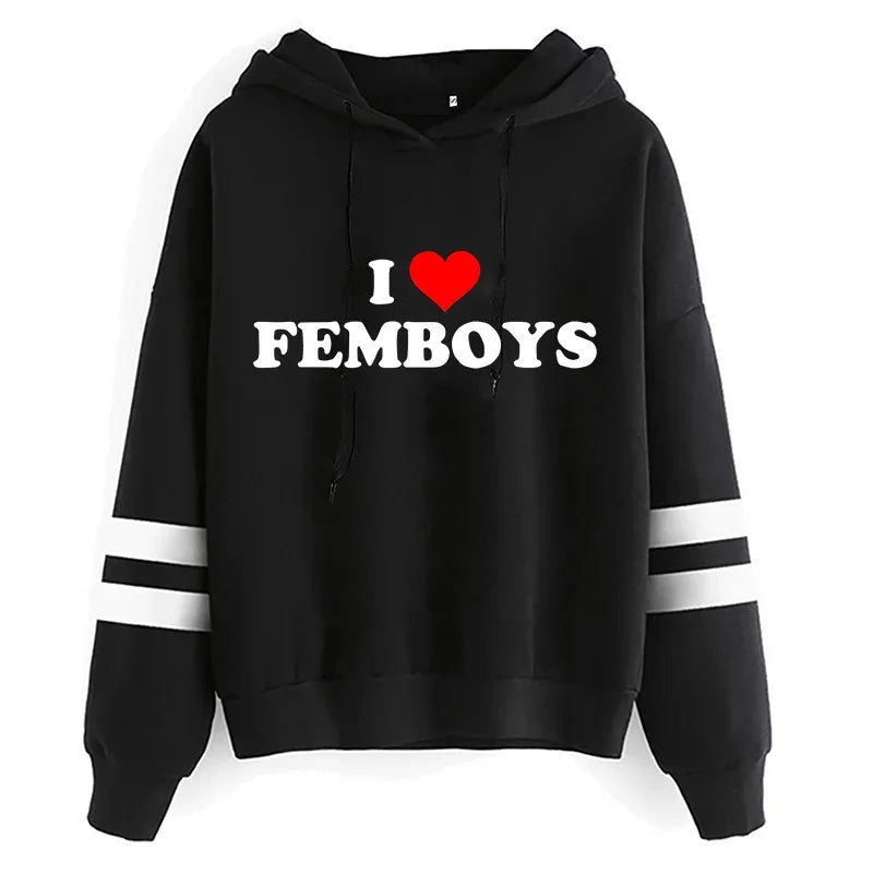 Y2k Hoodies Fashion Femboy Hooters Sweatshirt Femboys Harajuku Hoodie