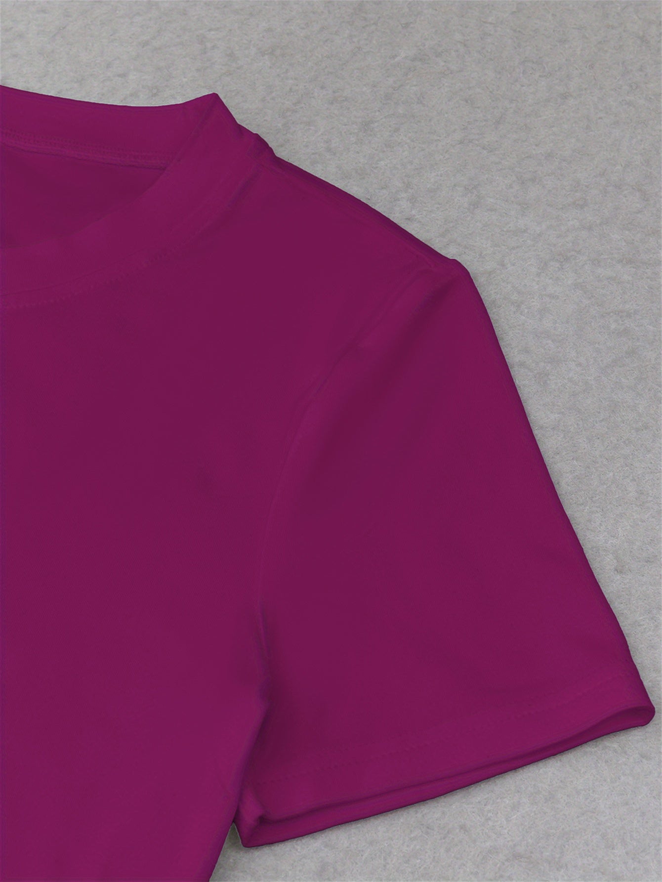 Kurzarm-T-Shirt mit verspieltem Pfotenabdruck