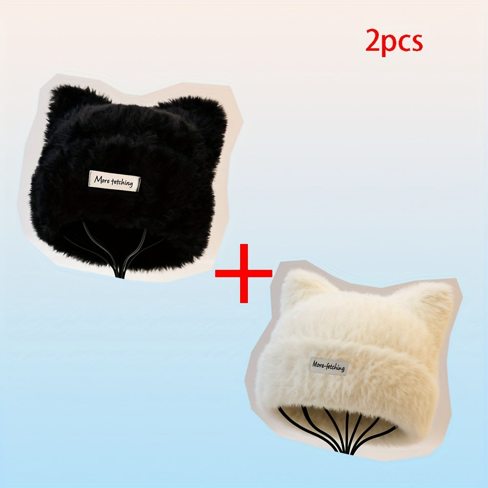Katzenmütze mit niedlichen Ohren