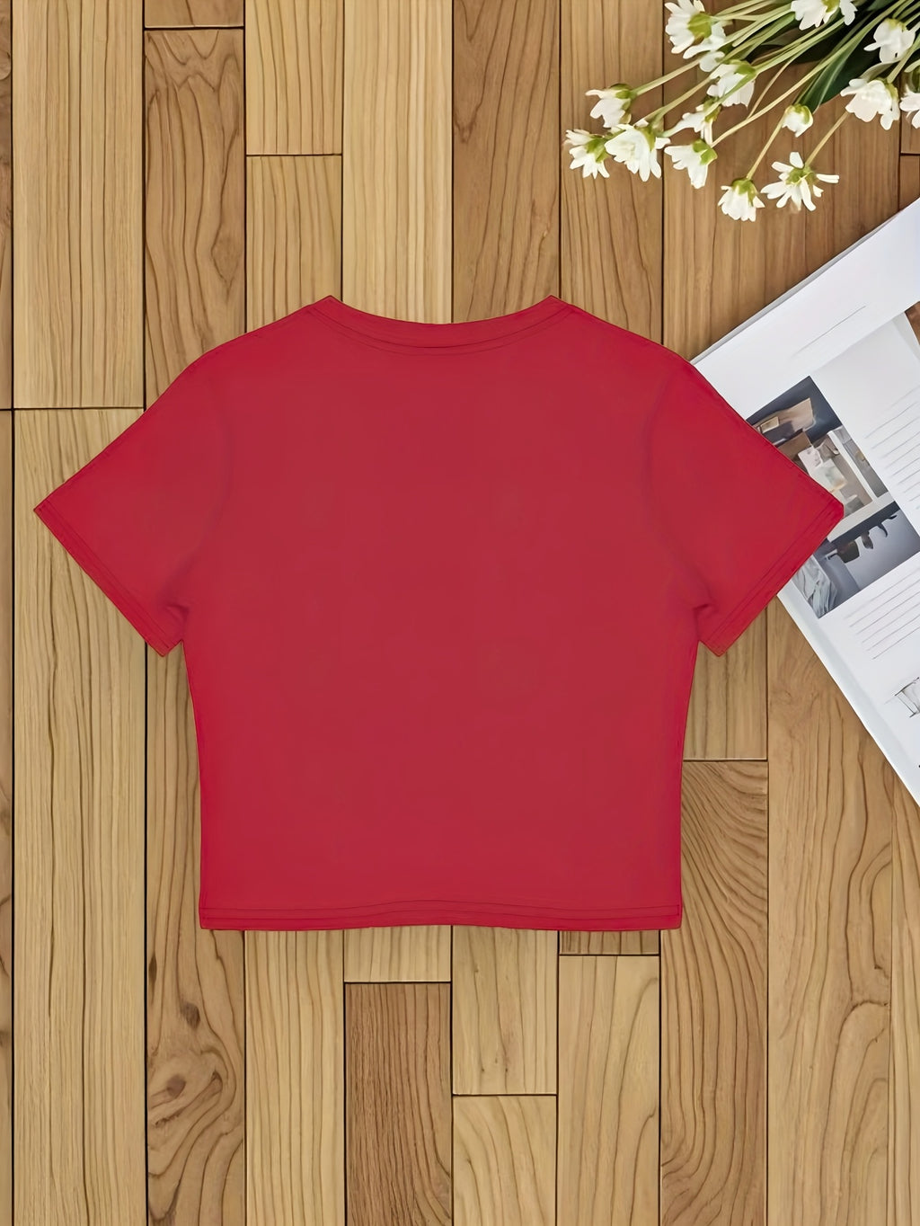 Sexy Bauchfreies T-Shirt