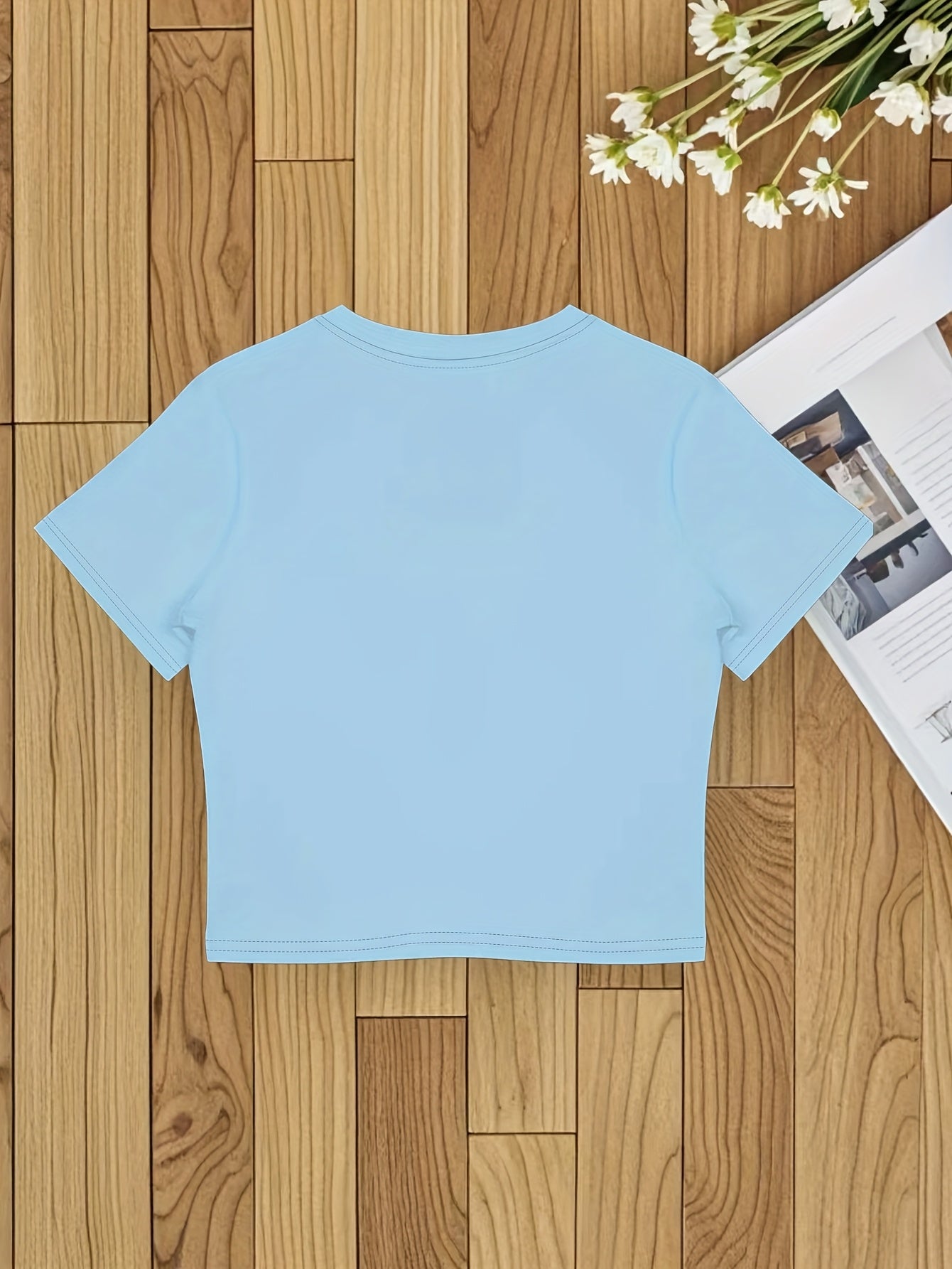 Sexy Bauchfreies T-Shirt