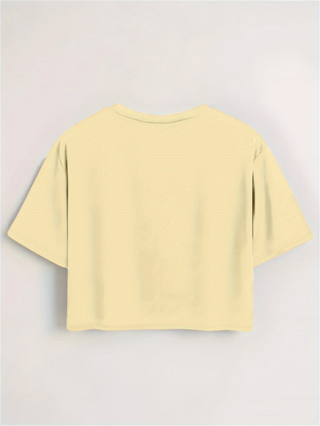 Kurzarm-T-Shirt mit verspieltem Pfotenabdruck