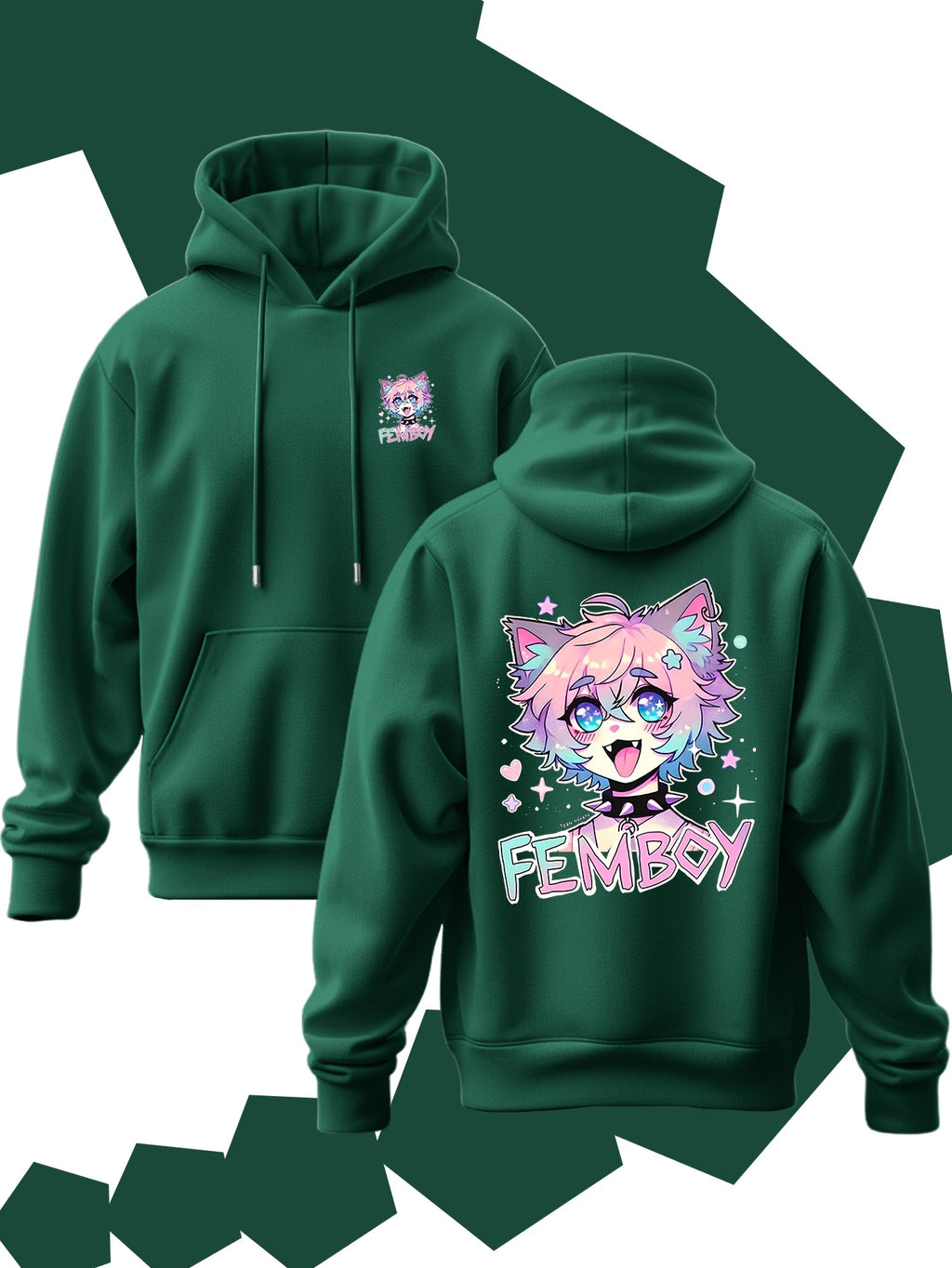 Kawaii Fox & FEMBOY Hoodie