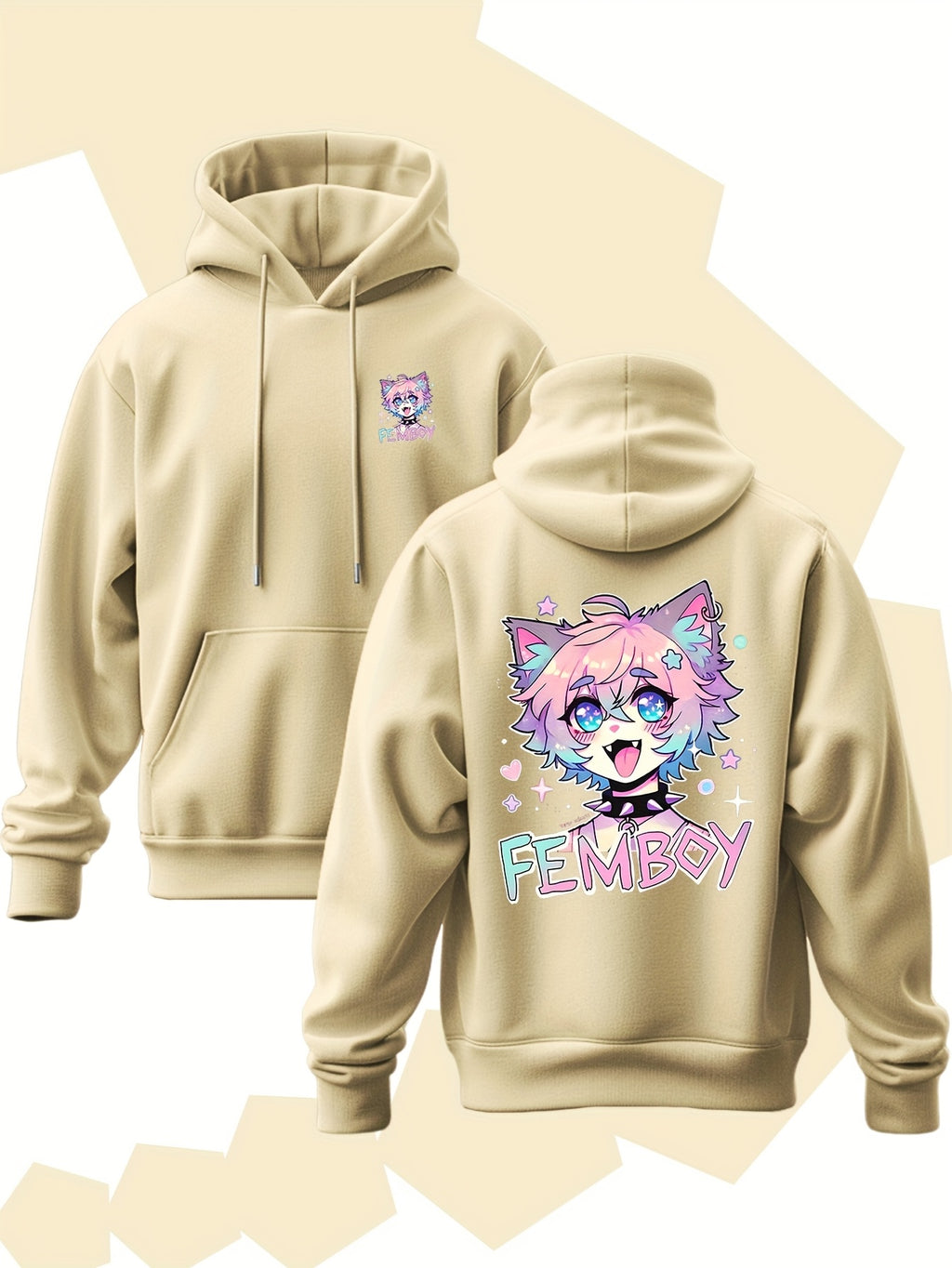 Kawaii Fox & FEMBOY Hoodie
