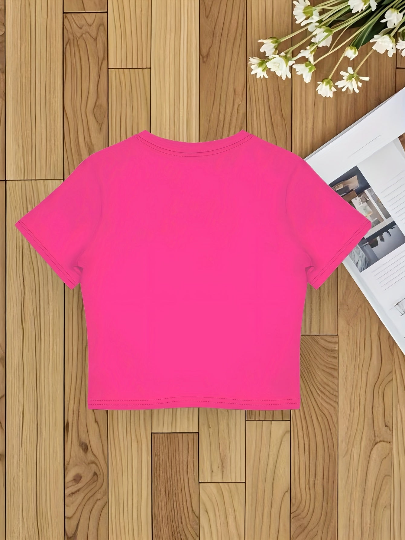 Sexy Bauchfreies T-Shirt