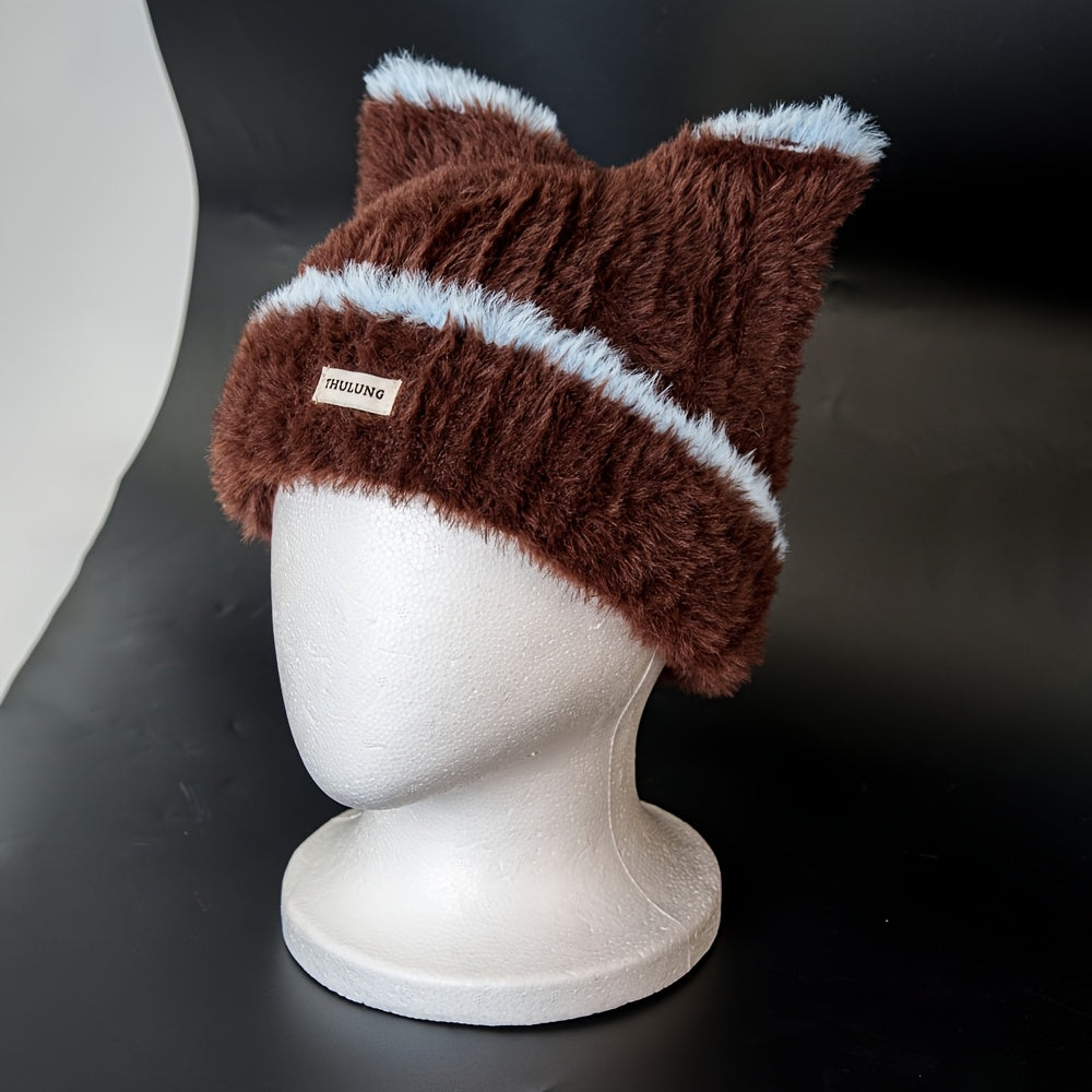 Katzenmütze mit niedlichen Ohren
