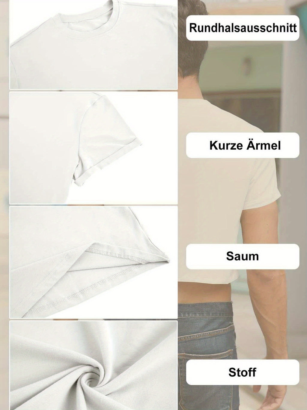 Sommer-Workout-Shirt mit trendigem Batikmuster