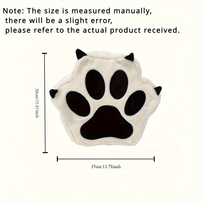 Y2K-Rucksack in Pfoten-Form